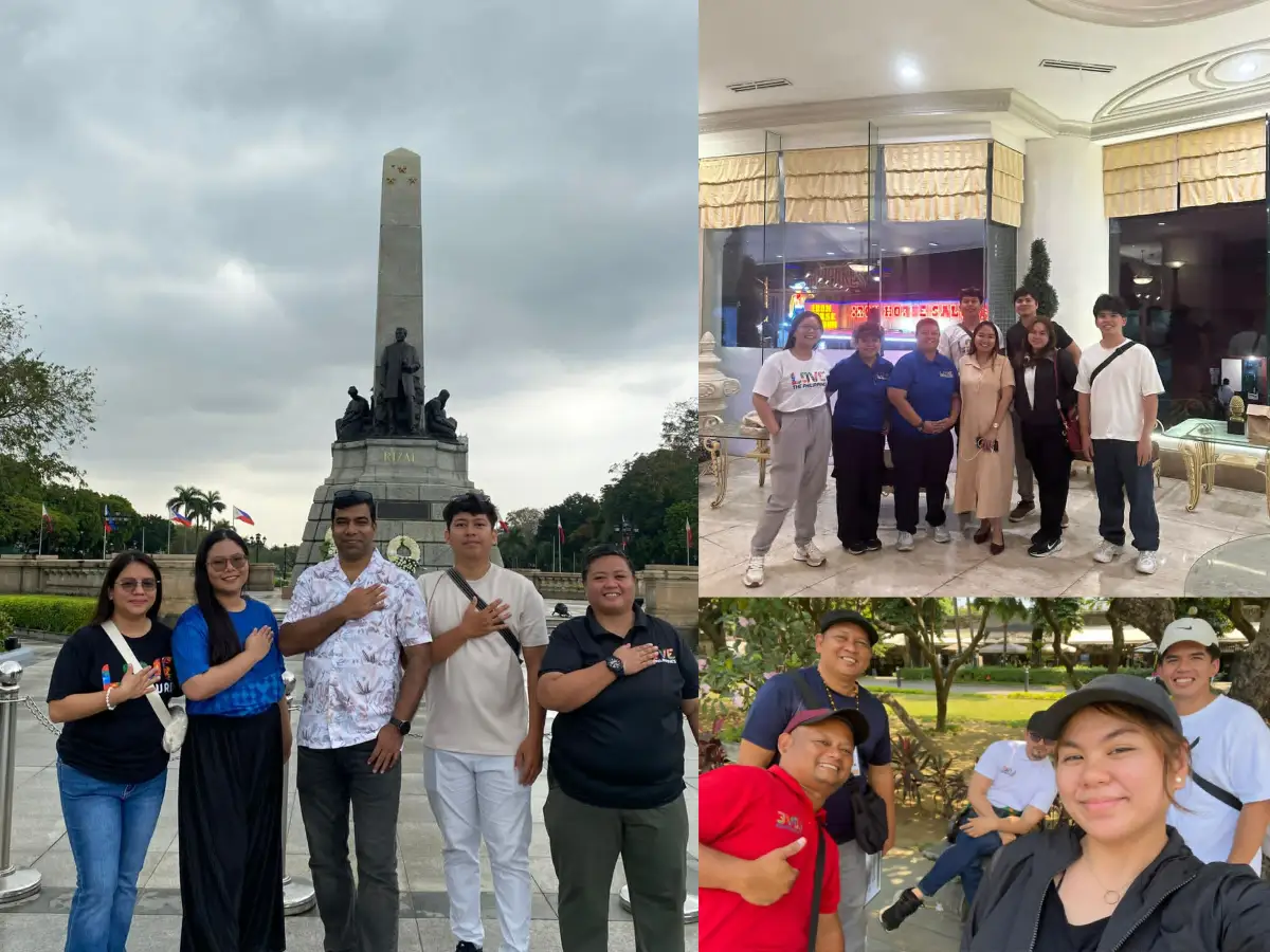 The Creative Journeys team in the Philippines